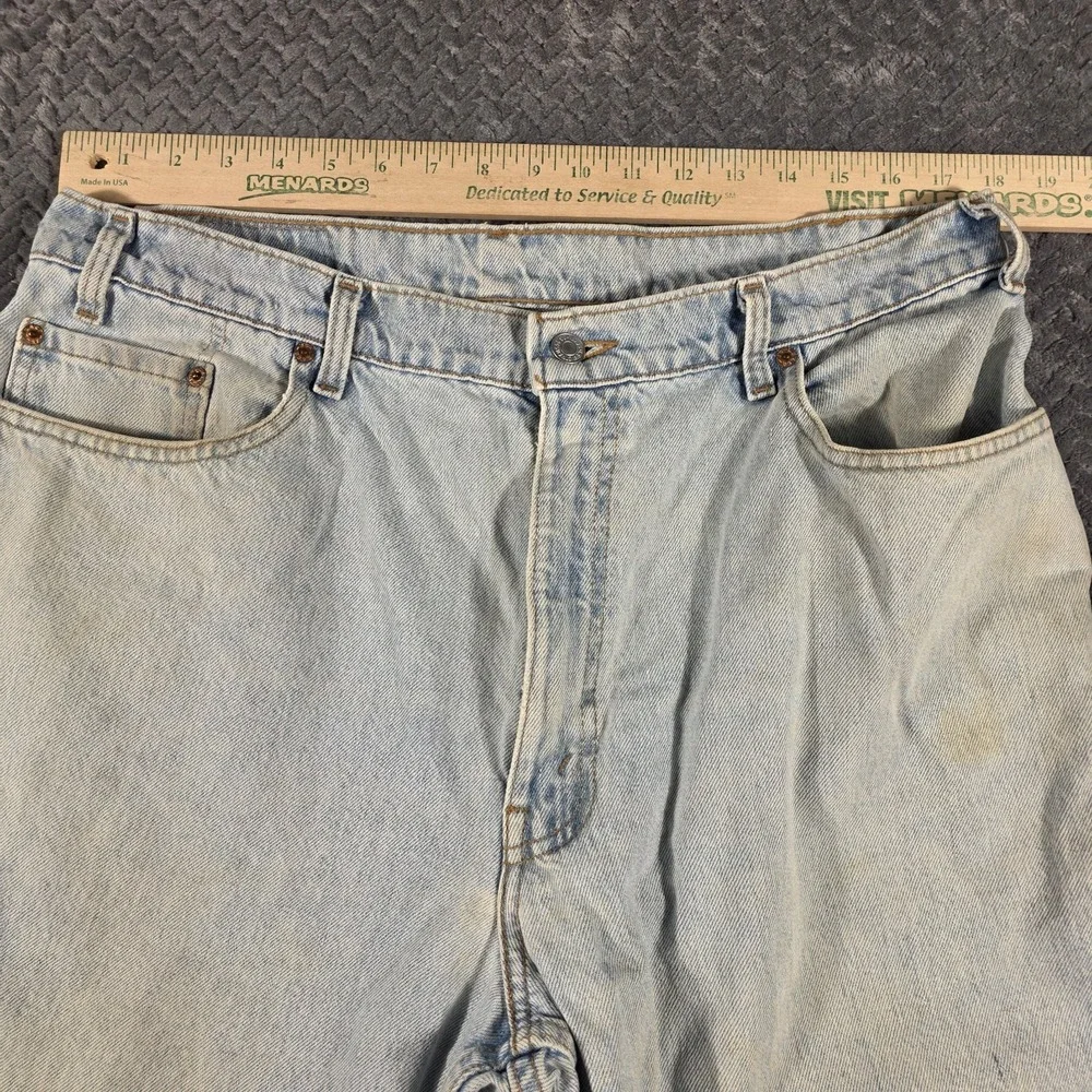 Vintage Y2K Levi's 560 Jeans Men 38x34 Fits 36x33 Light Wash USA Loose Tapered